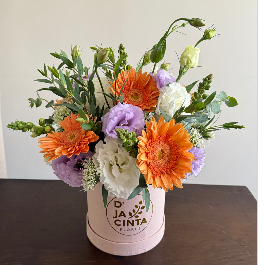 Box Floral Cilindro Mia