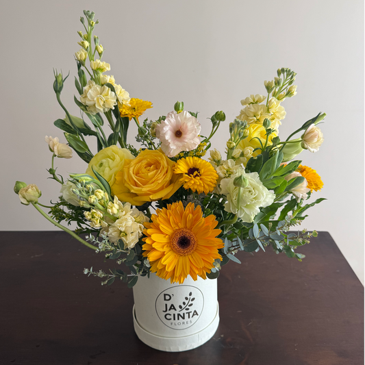 Box Floral Cilindro  Floricienta
