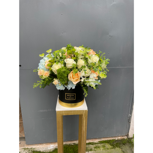 Box Floral Cilindro Paz
