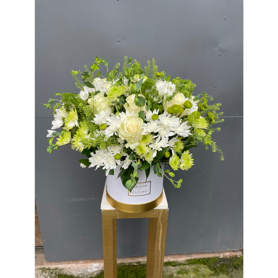 Box Floral Cilindro Paz