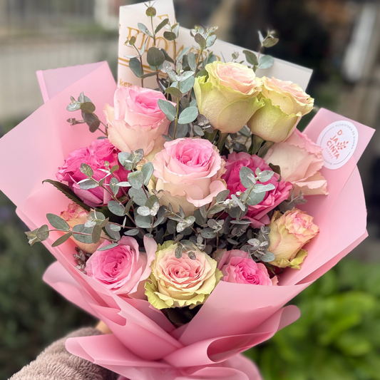 Ramo Rosas Rosadas- Encanto