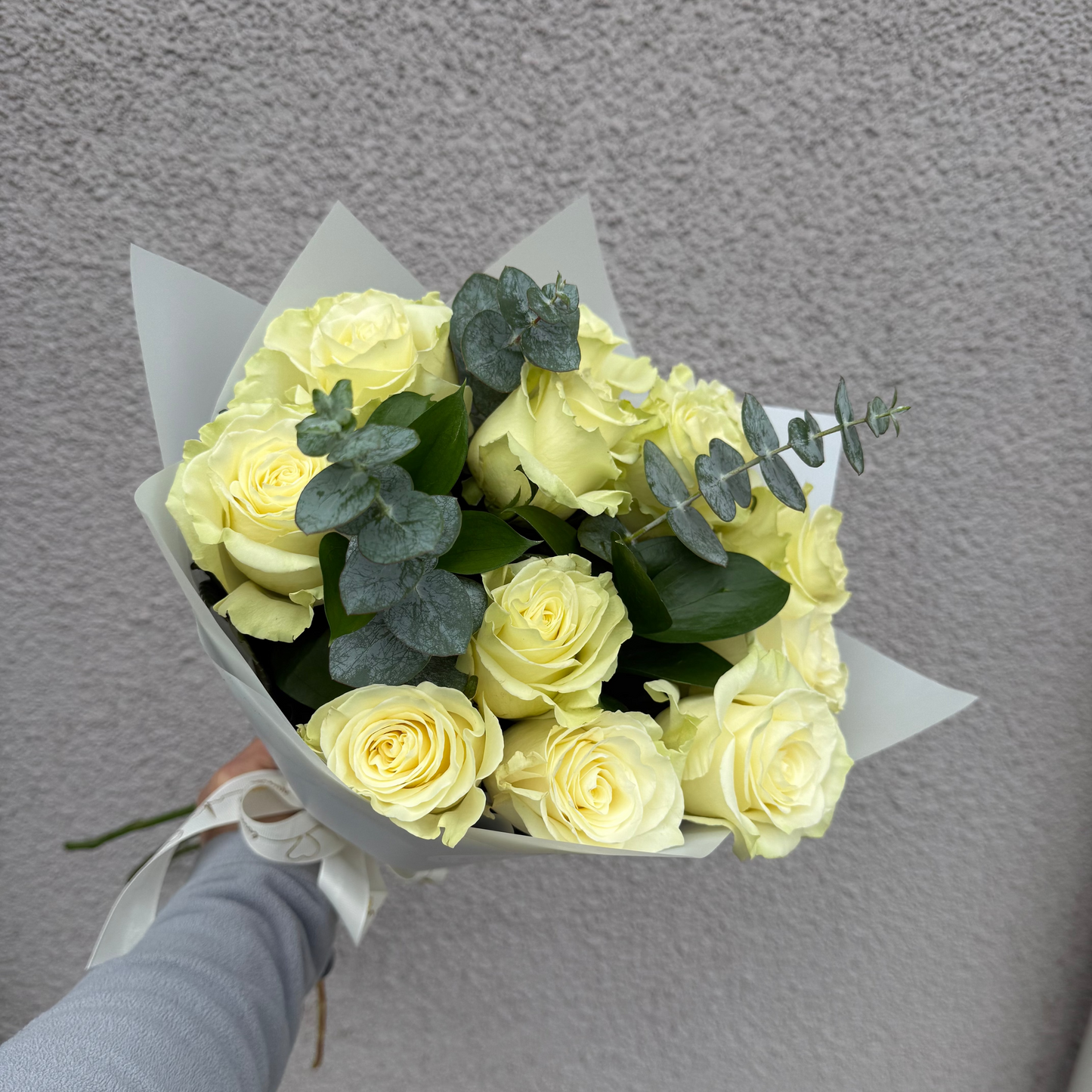 Ramo  12 Rosas Blancas