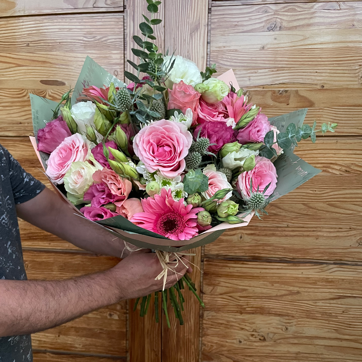 Ramo Rosado Deluxe L
