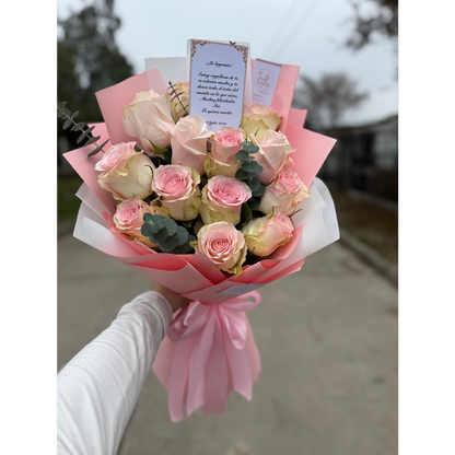 Ramo Rosas Rosadas- Encanto