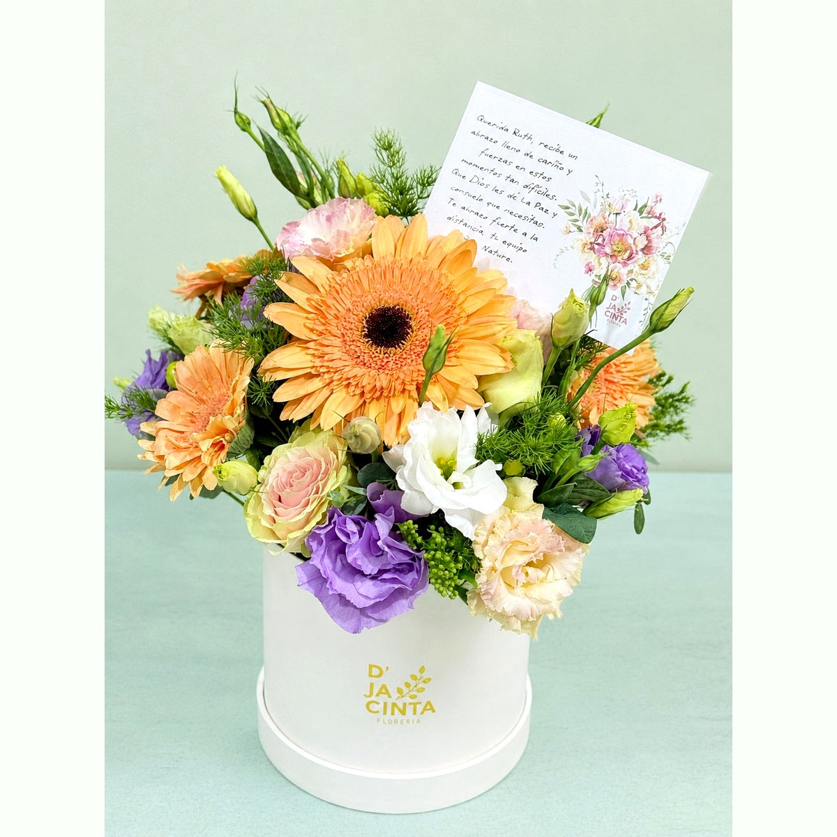 Box Floral Cilindro Mia